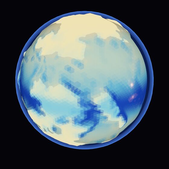 Precipitation map